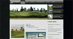 Desktop Screenshot of brooksgolfclub.ca